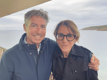 Lucia Borsellino torna all'Asinara dopo 40 anni